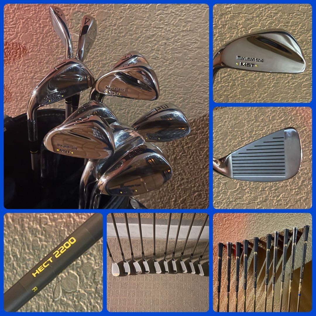 ★ほぼ新品★【レフティ】MST アイアンセット 10本(Rシャフト)