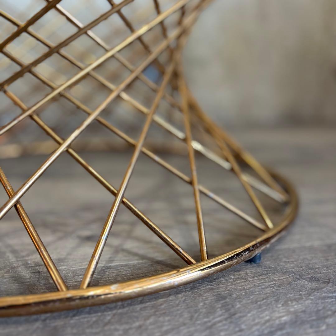 Francfranc マーリア コーヒーテーブル センターテーブル ゴールド