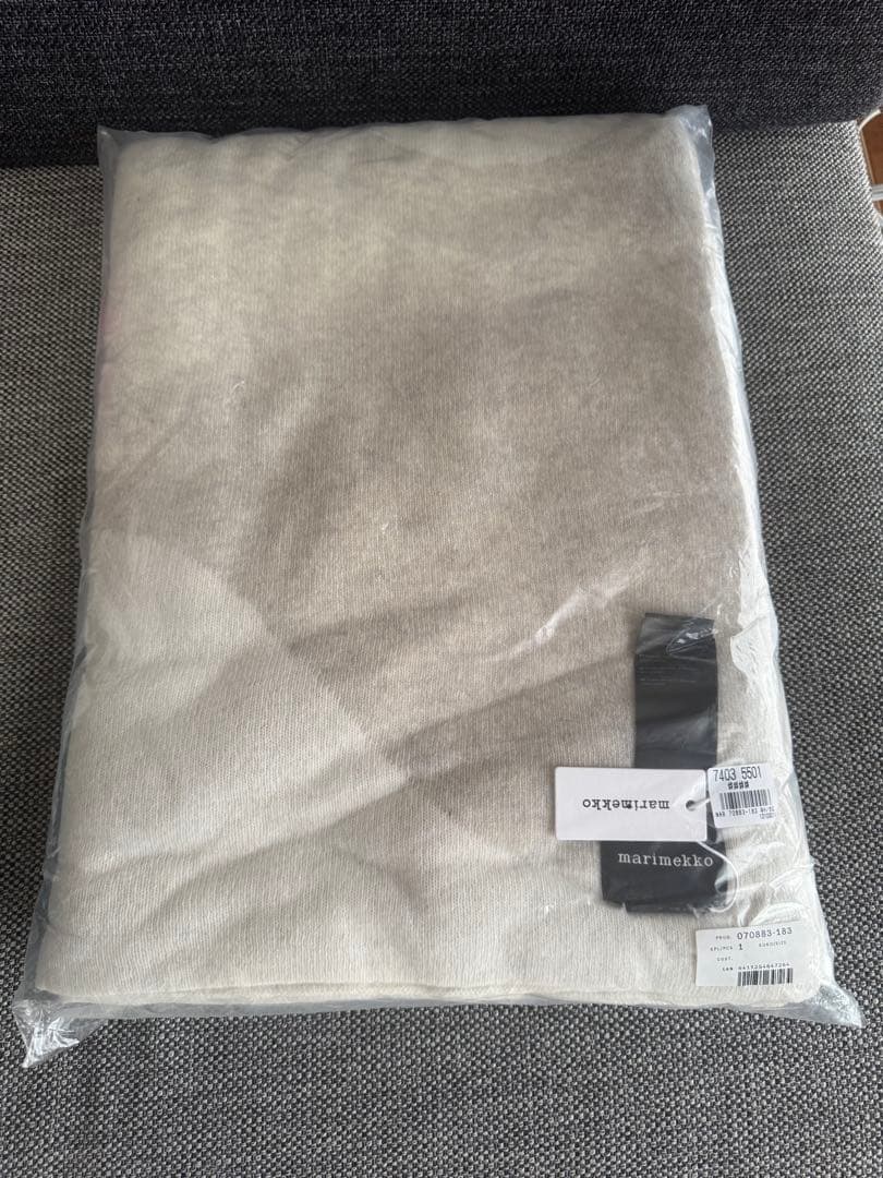 マリメッコ Lokki 大判 ブランケット　新品