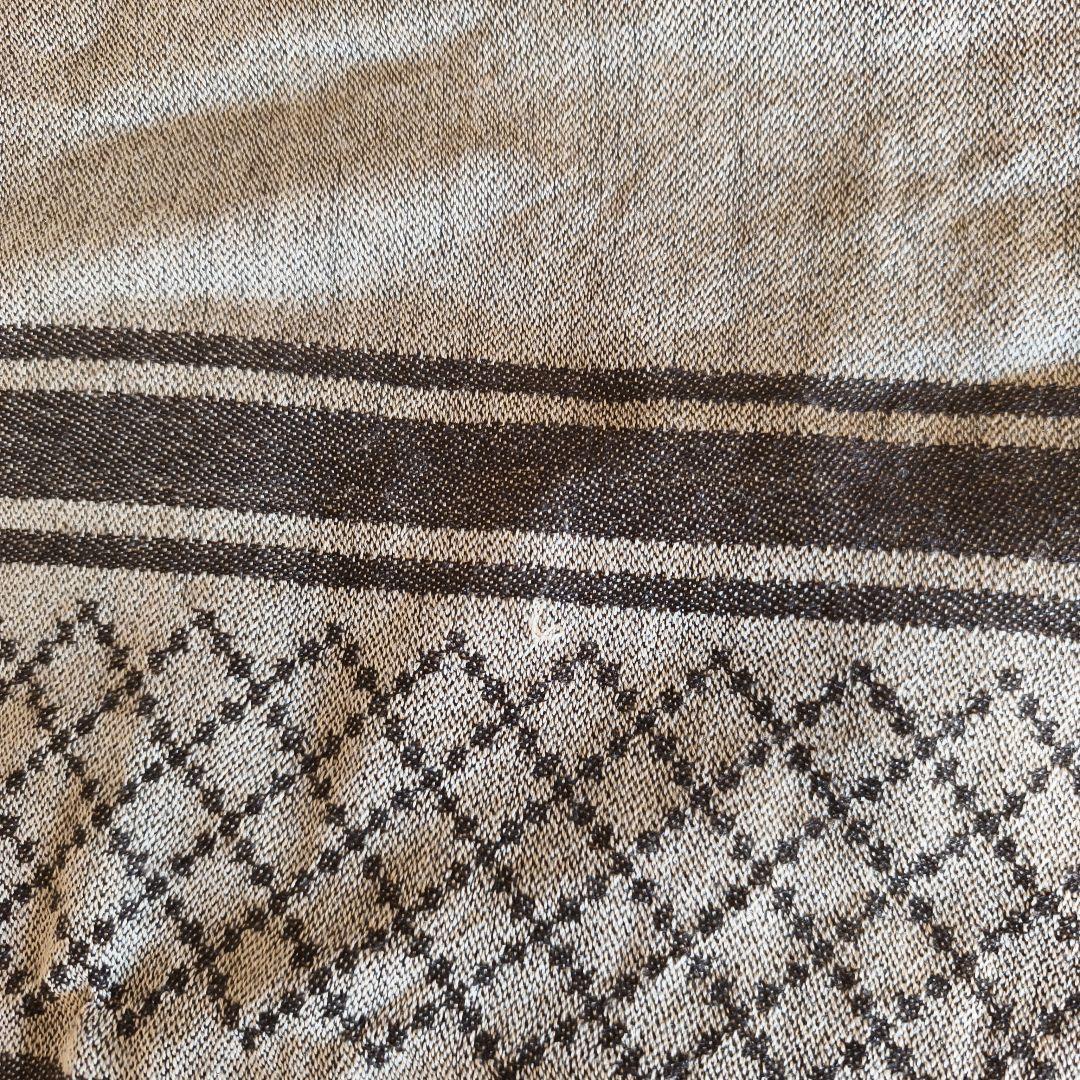 GUCCI モノグラム ストール ショール 大判 マフラー チェック柄