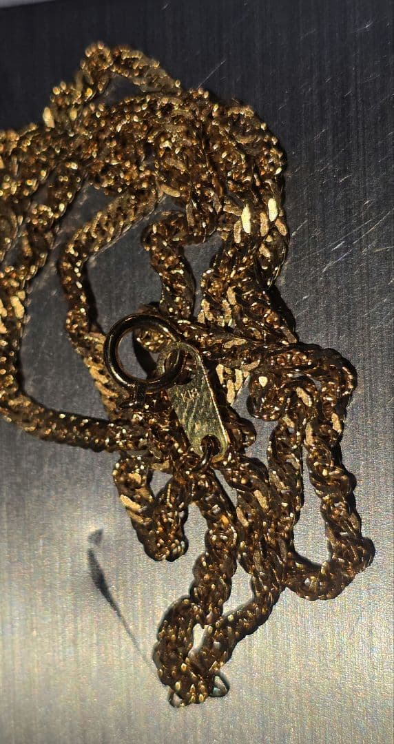 k18 750 刻印 チェーンネックレス アクセサリー