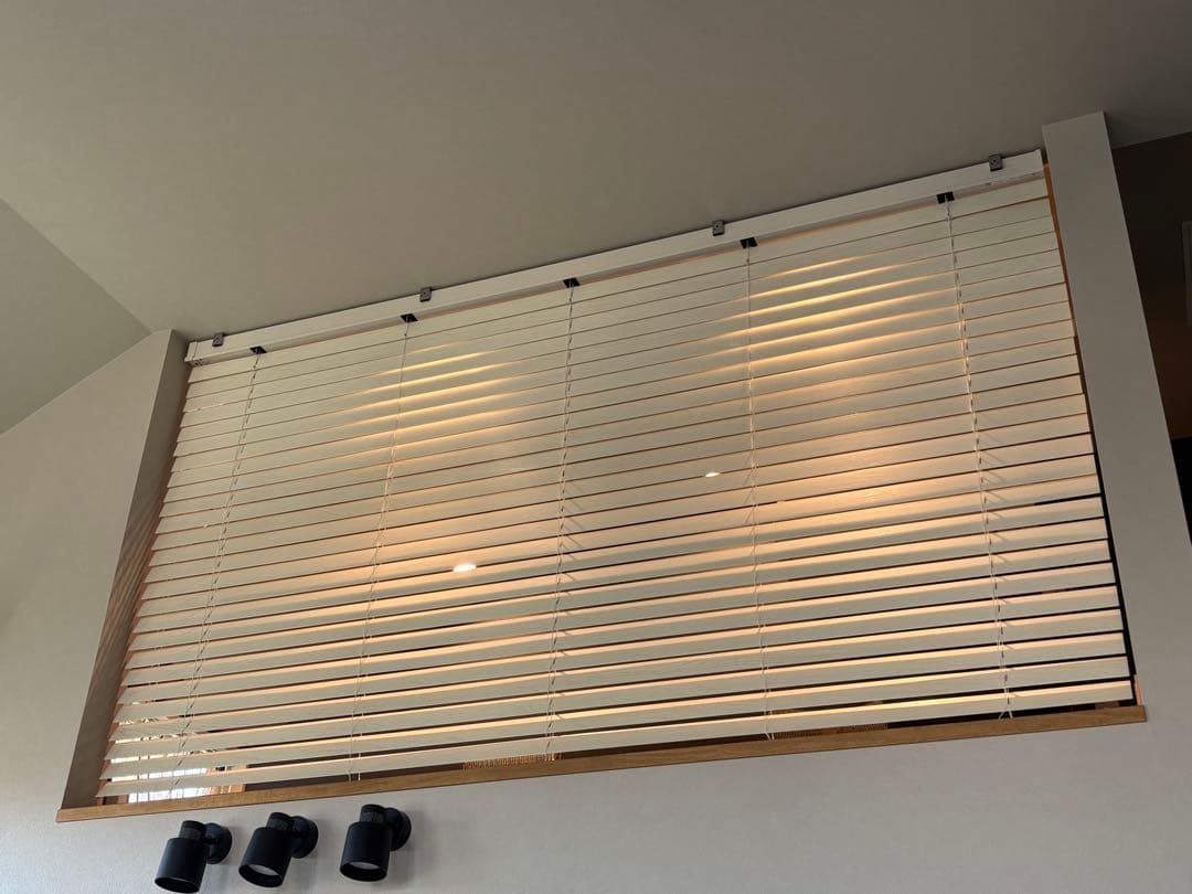 ★KTM★ ニチベイ ウッドブラインド W1845mm H1280mm