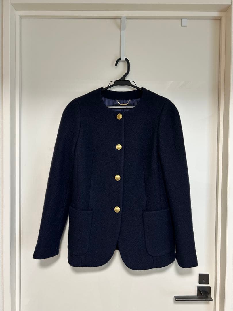 アルアバイル　ルルウィルビー シープパイルノーカラージャケット