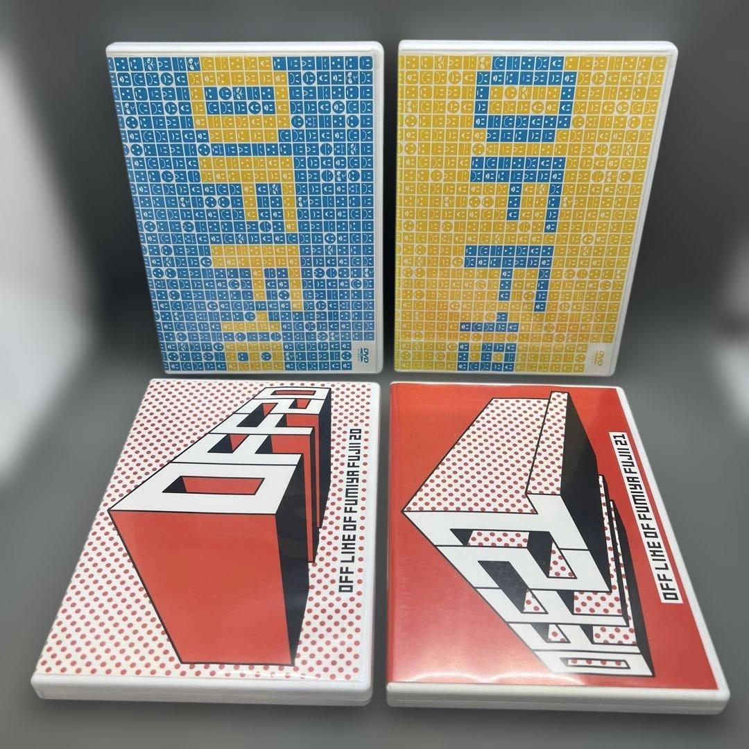 藤井フミヤ OFF LINE DVD vol.14〜21 8本セット オフライン