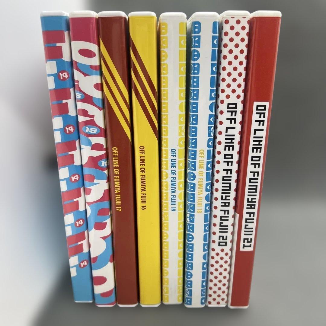 藤井フミヤ OFF LINE DVD vol.14〜21 8本セット オフライン