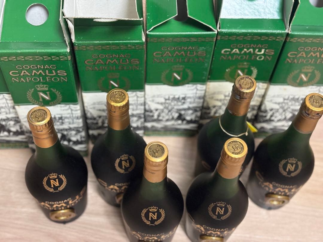 COGNAC-CAMUS-NAPOLEON 6本セット