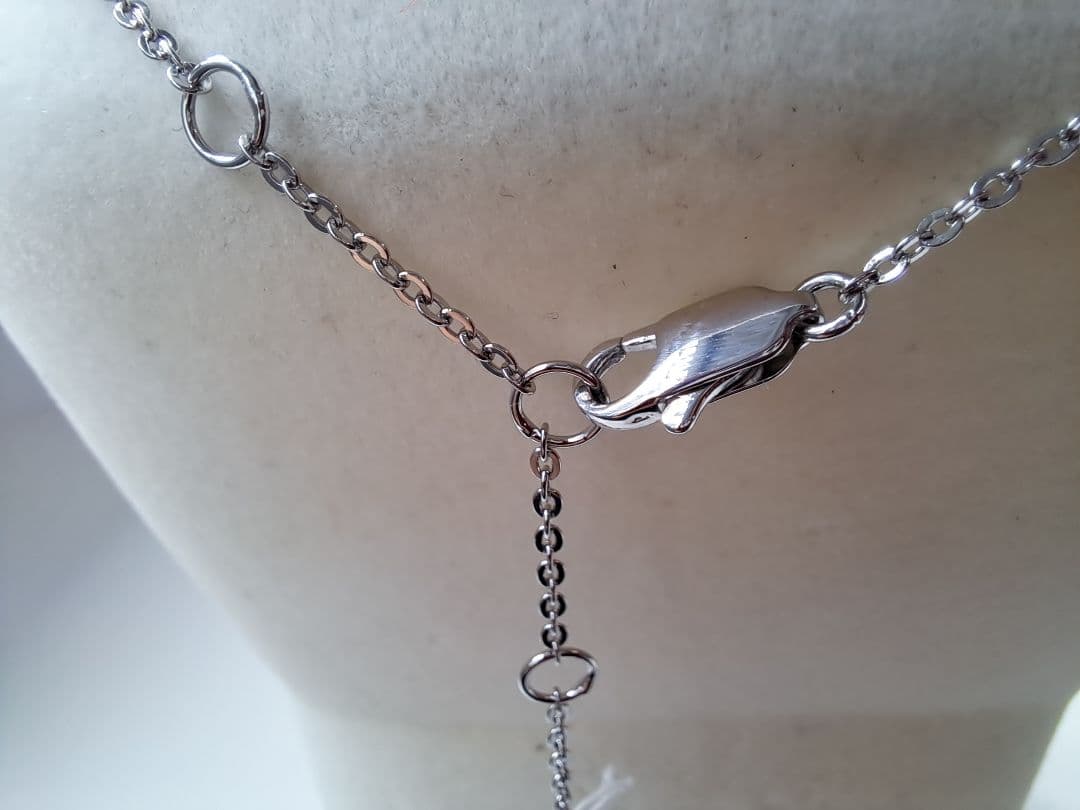 新品未使用【Christian Dior】ロゴパールネックレス