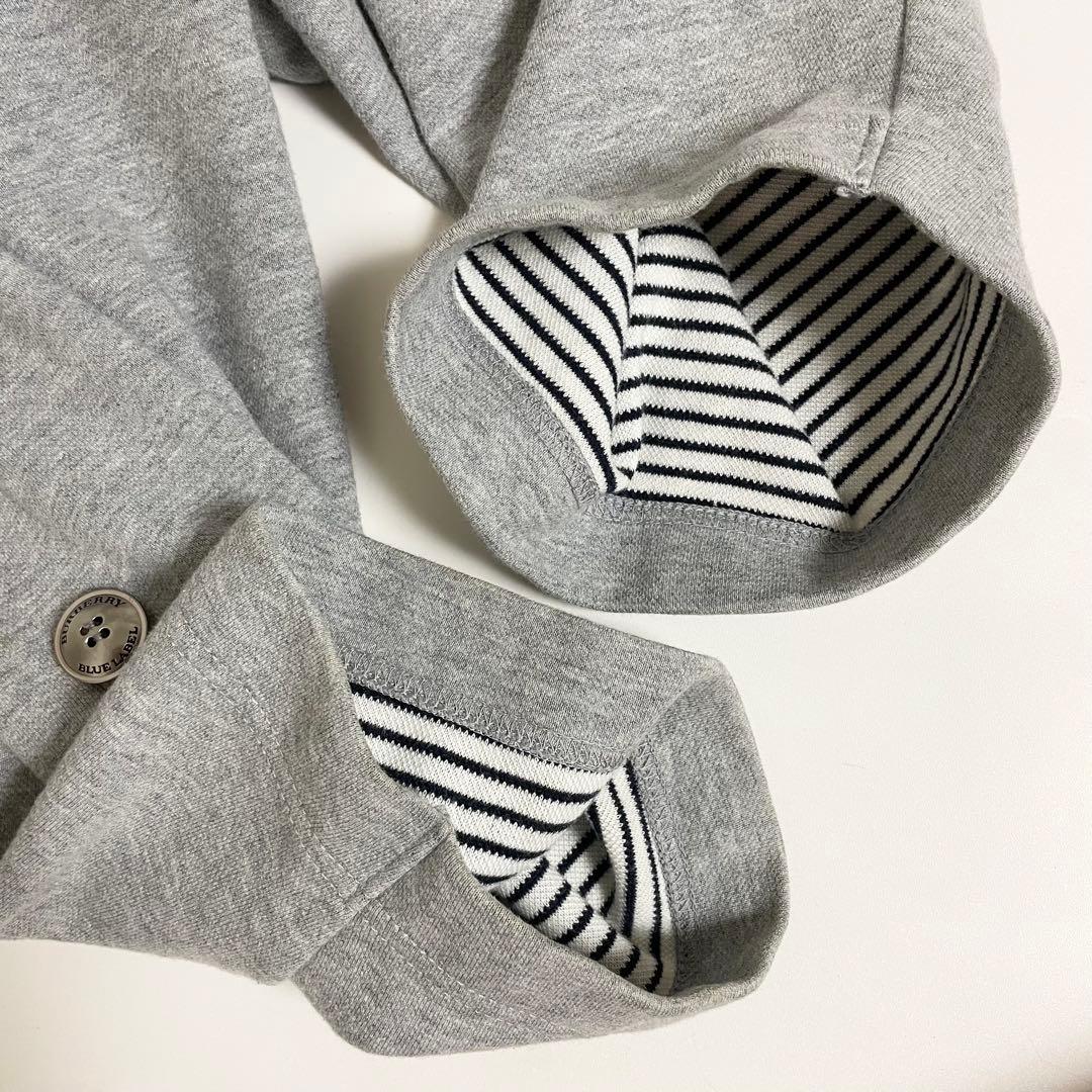 BURBERRY バーバリー スウェット ポンチョ ケープ フード アウター M