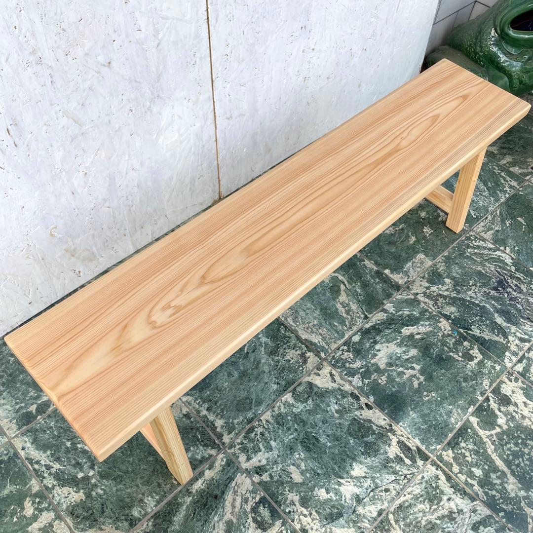 たな　国産ひのき　ベンチ
