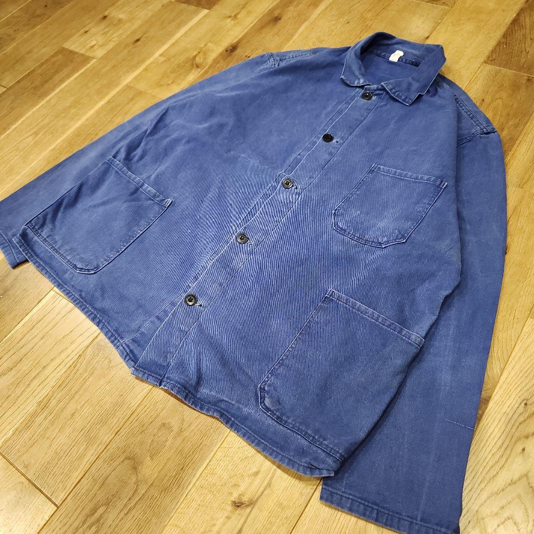 70s 80s ユーロ ワークジャケット カバーオール sanfor