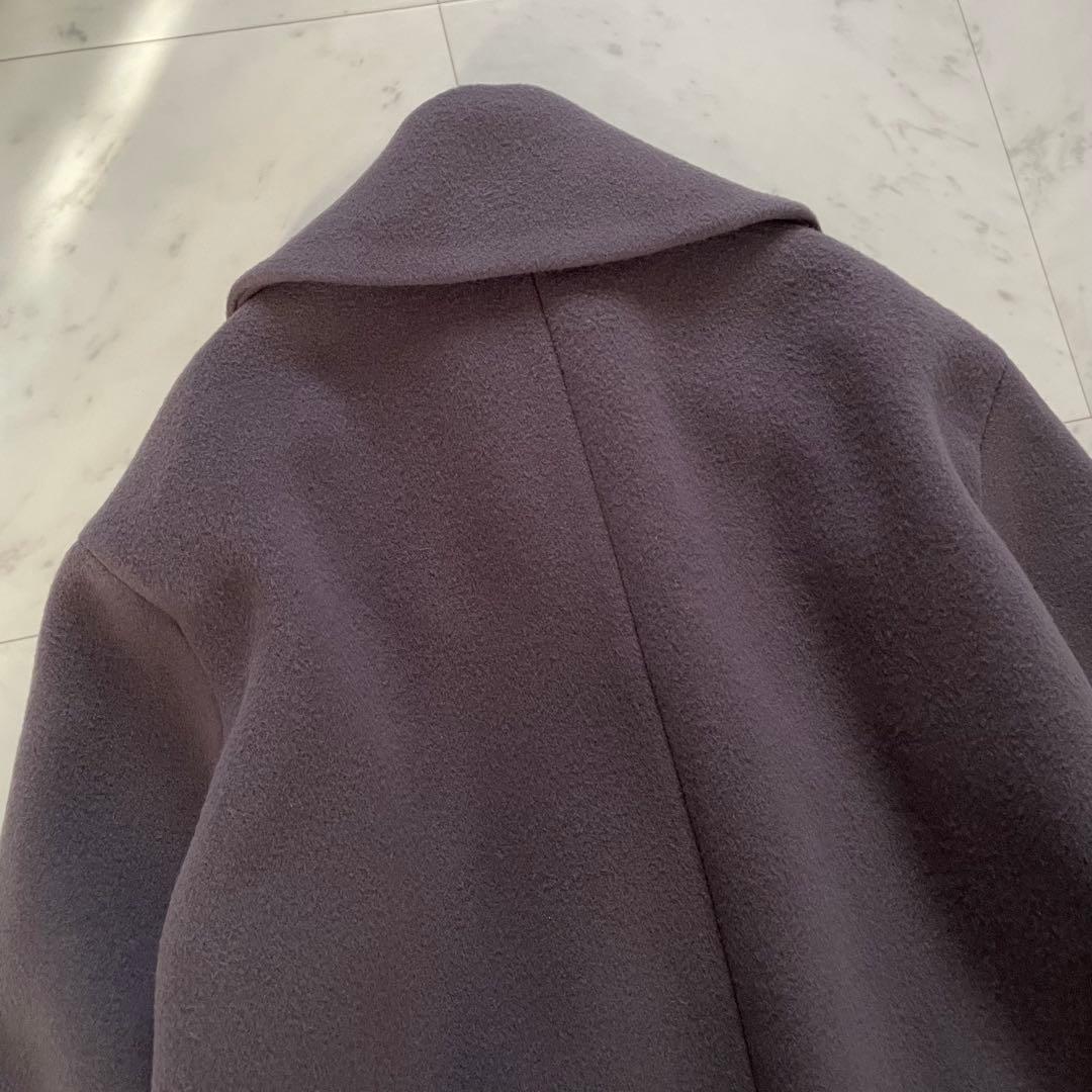 美品✨イエナ super140 ウールコクーンショートコート グレー