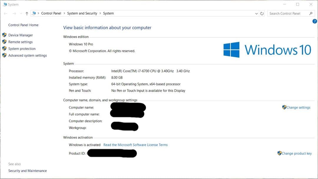 AlienwareゲーミングPC　i7-6700/GTX1070