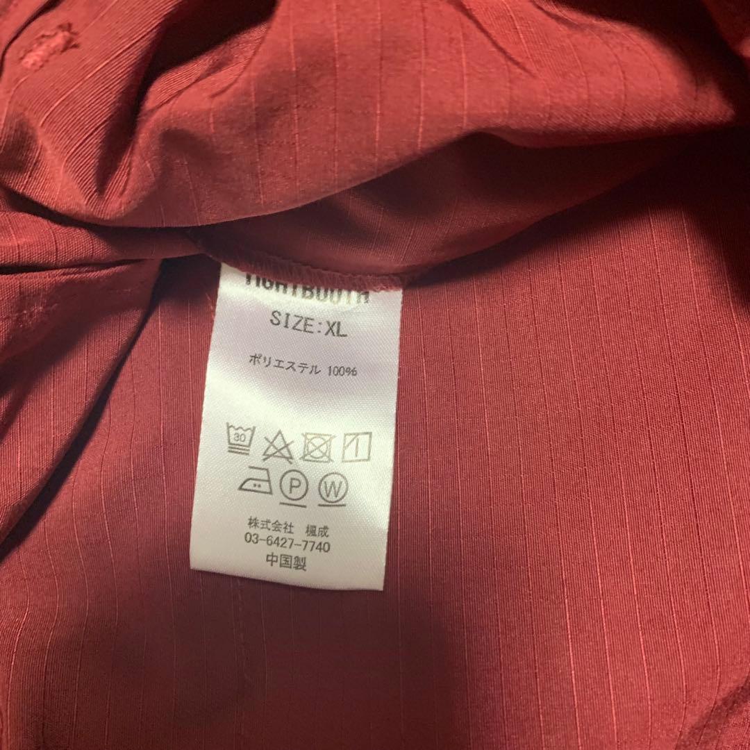 タイトブース　T-65セットアップ　レッド　上L下XL