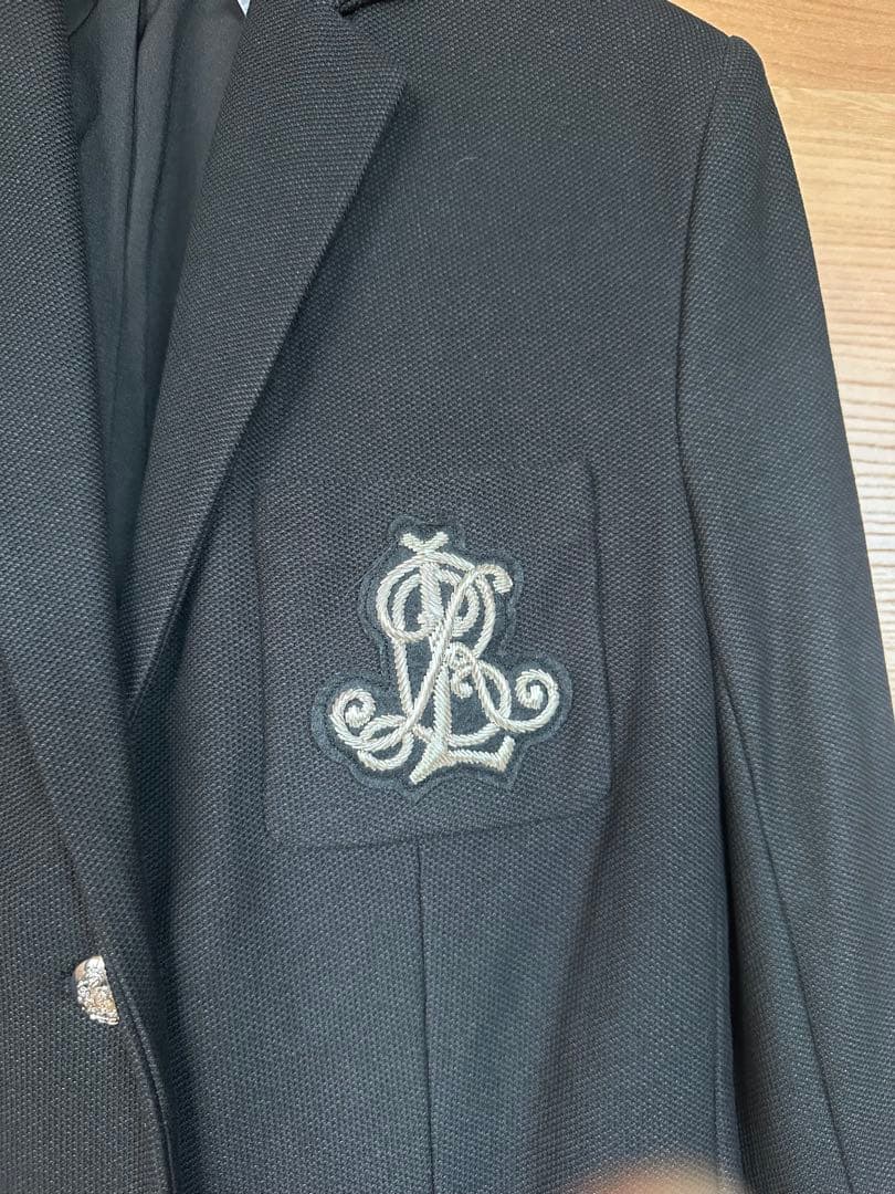 ラルフローレン　ブレザー　新品未使用ブレザー 刺繍ロゴ付き