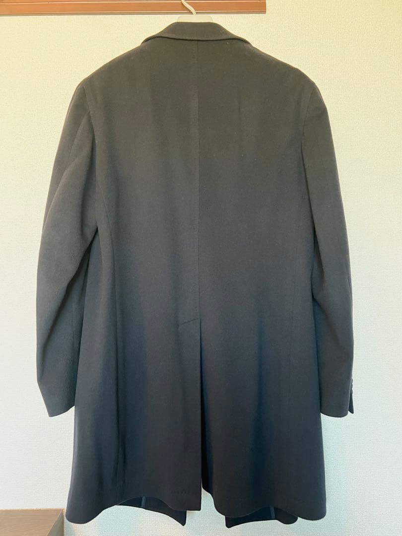 タリアトーレ　ネイビー　チェスターコート　サイズ48