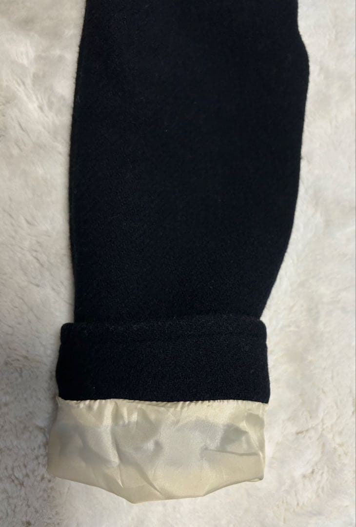 RUDE GALLERY/メルトンコート/TEDS LONG/size2/黒