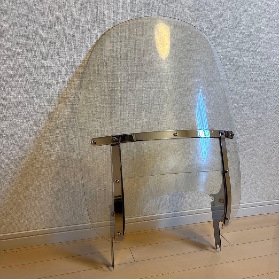 ハーレー純正スクリーン FL FLH FXST デタチャッブル脱着式シールド風防