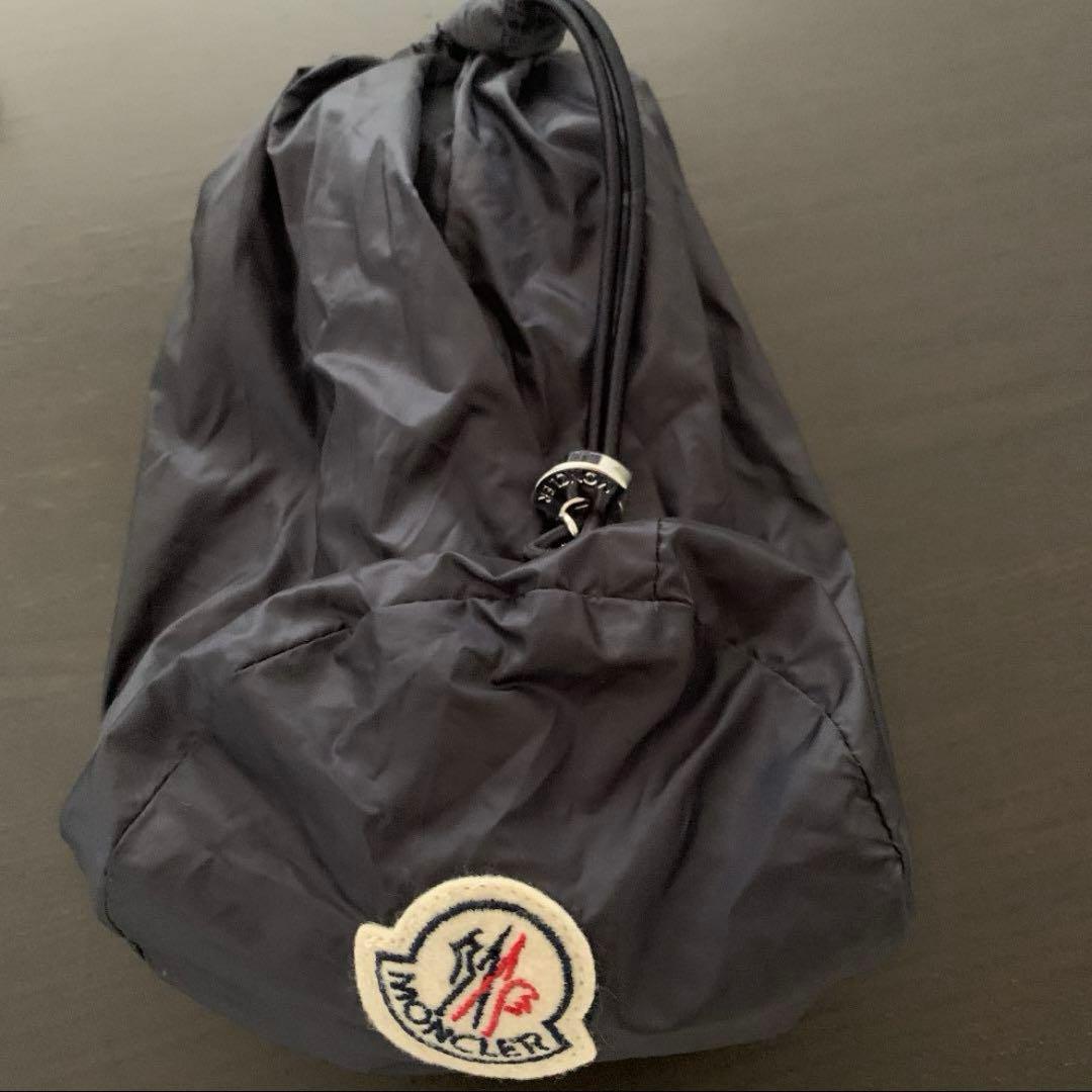 美品　モンクレール　0 ネイビー　LONGUESAISON LIANE