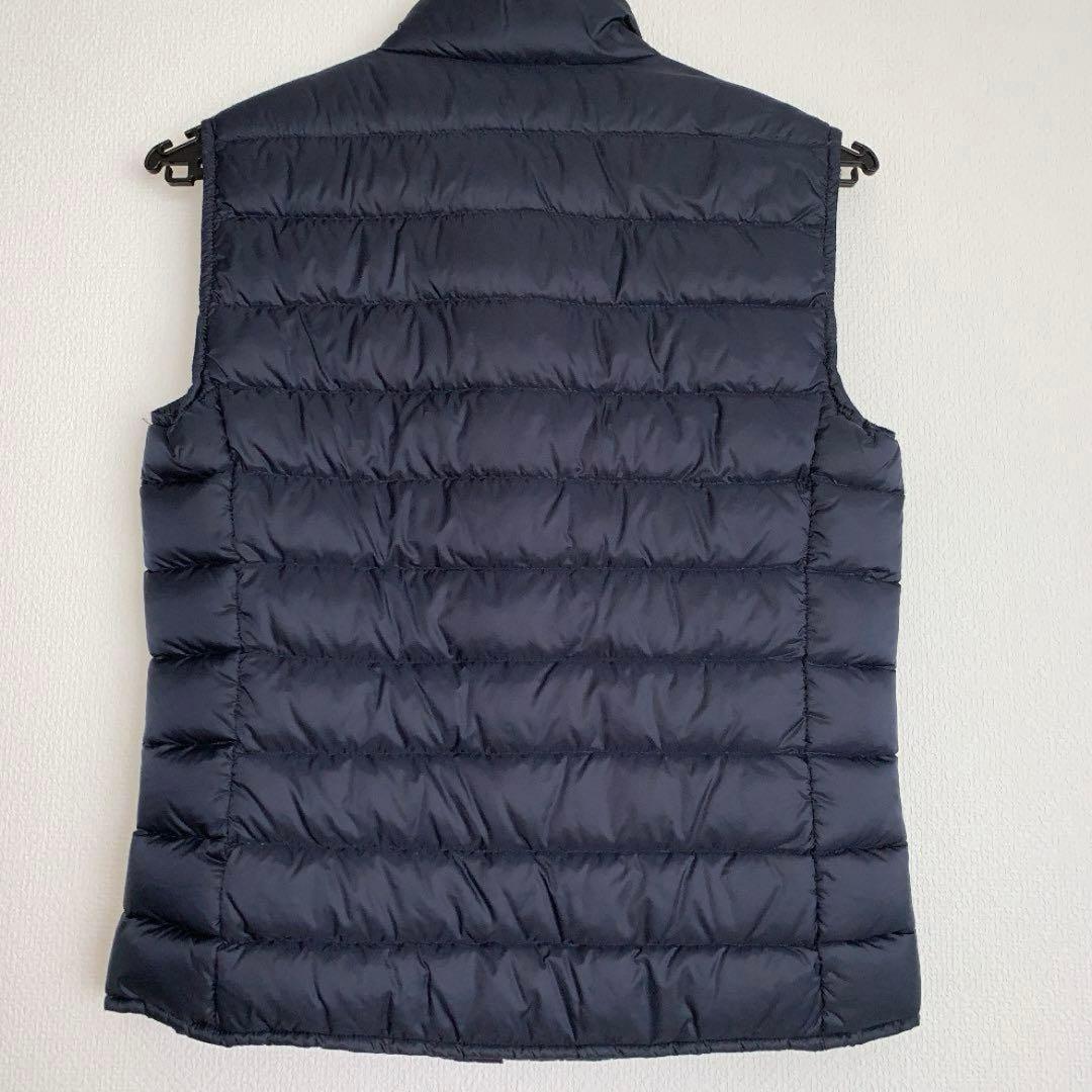 美品　モンクレール　0 ネイビー　LONGUESAISON LIANE