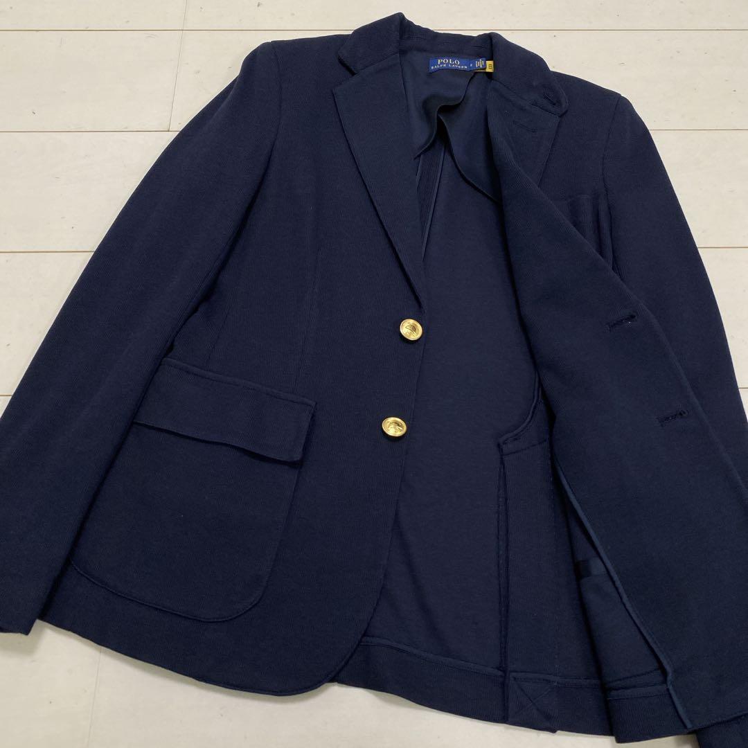 ユーザー名ゆ　良品　ポロラルフローレン　レディース　ニットコットンブレザー