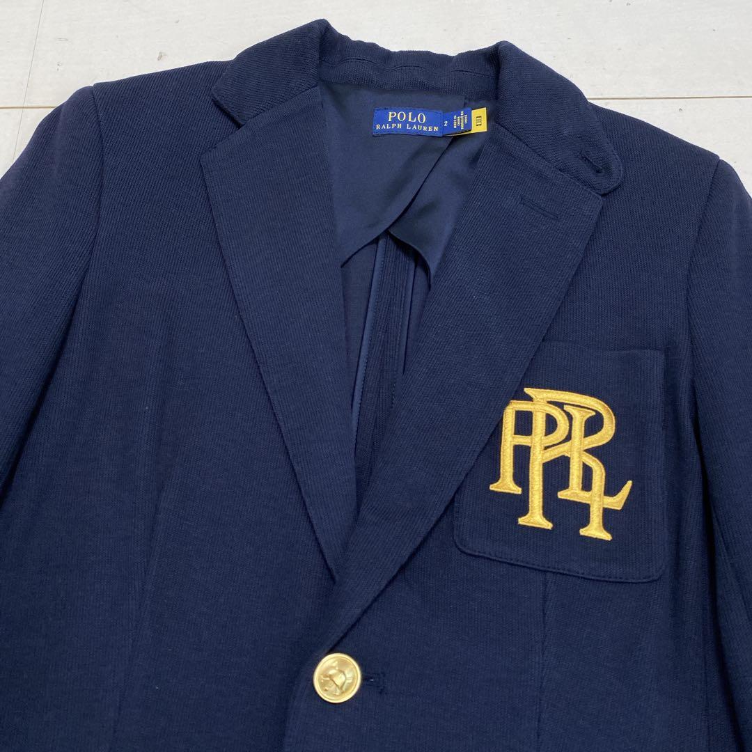 ユーザー名ゆ　良品　ポロラルフローレン　レディース　ニットコットンブレザー