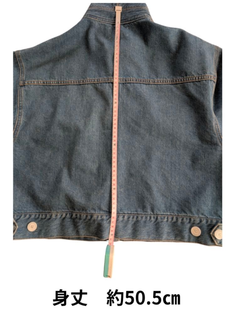 美品　ショート丈デニムジャケット　SERGE　日本製