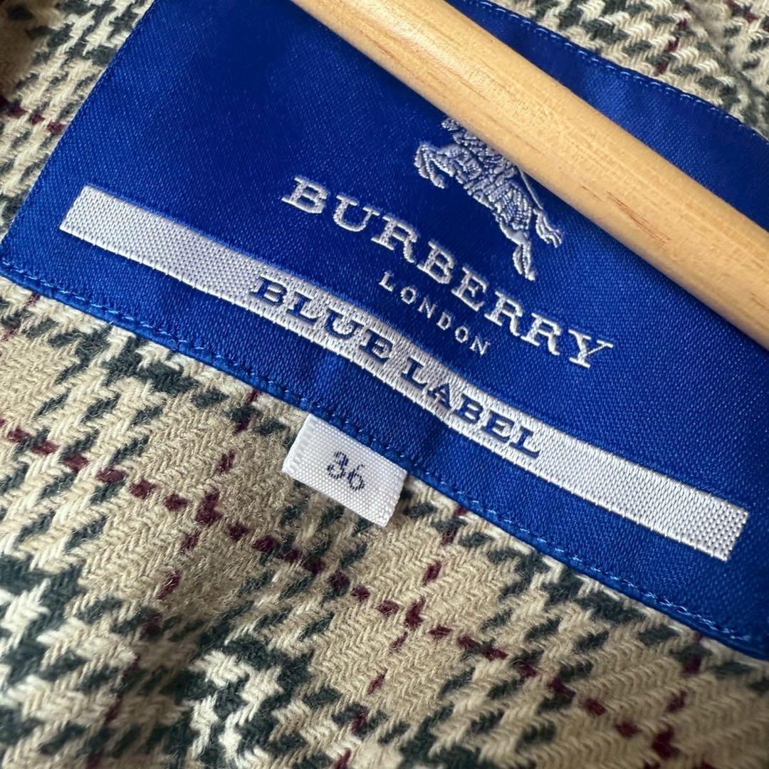 バーバリーブルーレーベル　ライナー　トレンチコート　36 ハニーベージュ