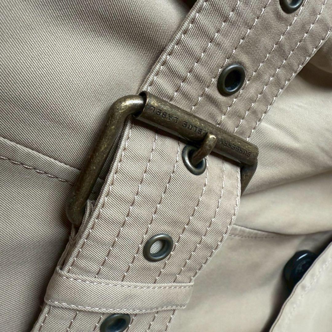 バーバリーブルーレーベル　ライナー　トレンチコート　36 ハニーベージュ