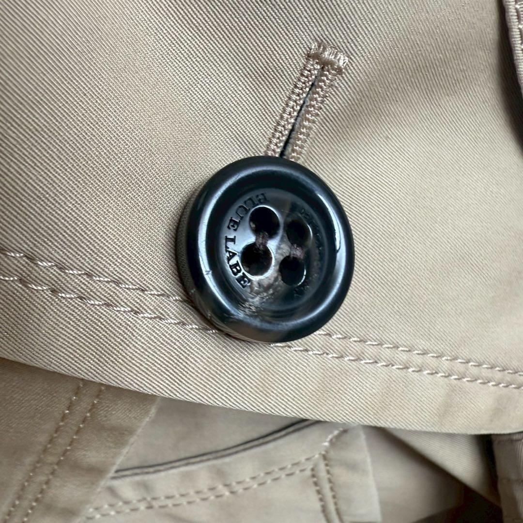 バーバリーブルーレーベル　ライナー　トレンチコート　36 ハニーベージュ