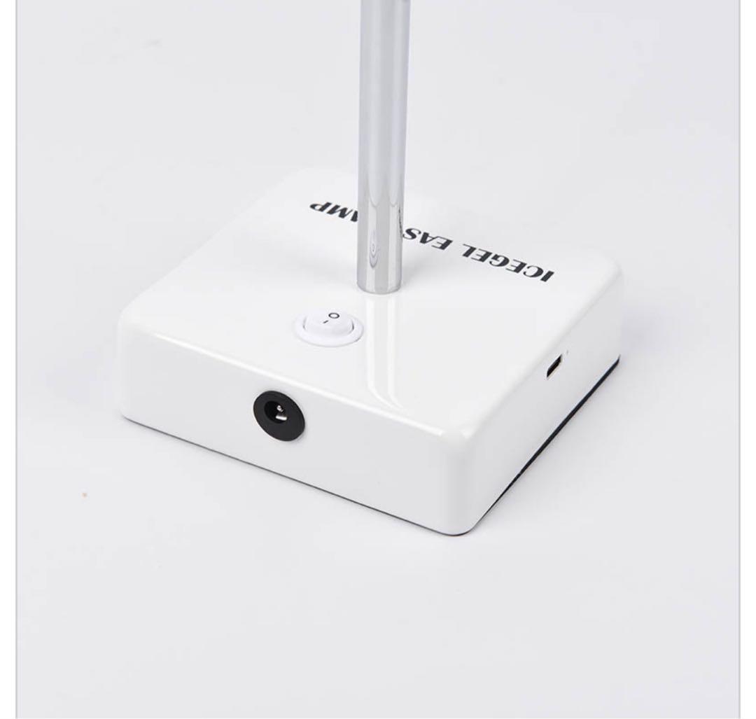 ICEGEL LEDネイルランプ フットペダル付き ジェルネイル硬化用ライト