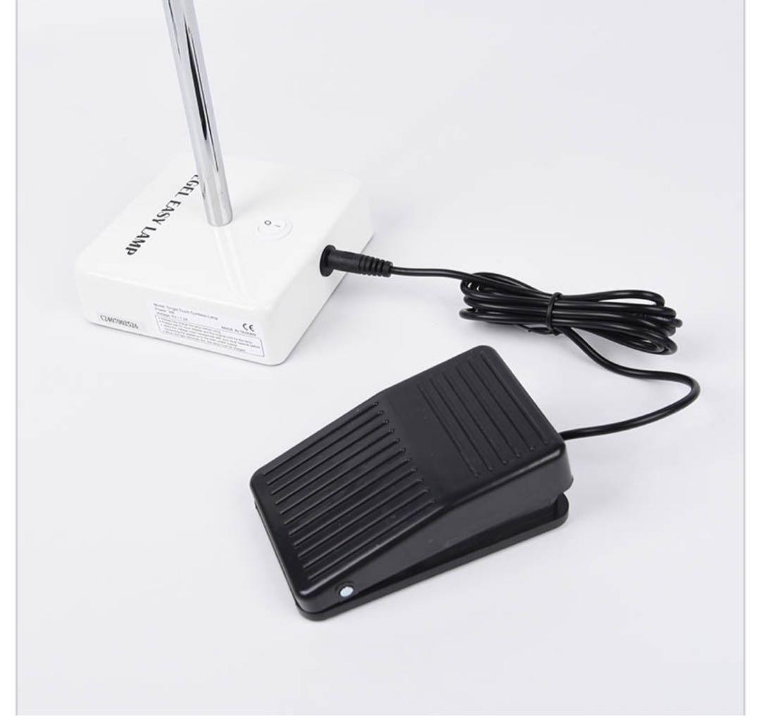 ICEGEL LEDネイルランプ フットペダル付き ジェルネイル硬化用ライト