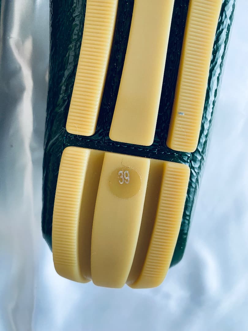 GUCCI グッチ　グリーン　美品　サイズ39 　ローファー