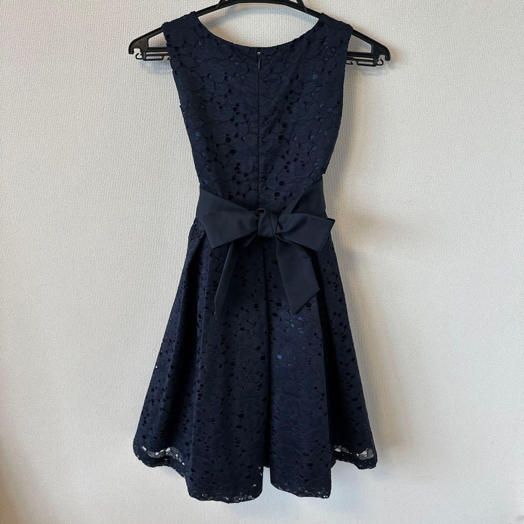 ♪pom ponette junior ポンポネット 総レースワンピース140