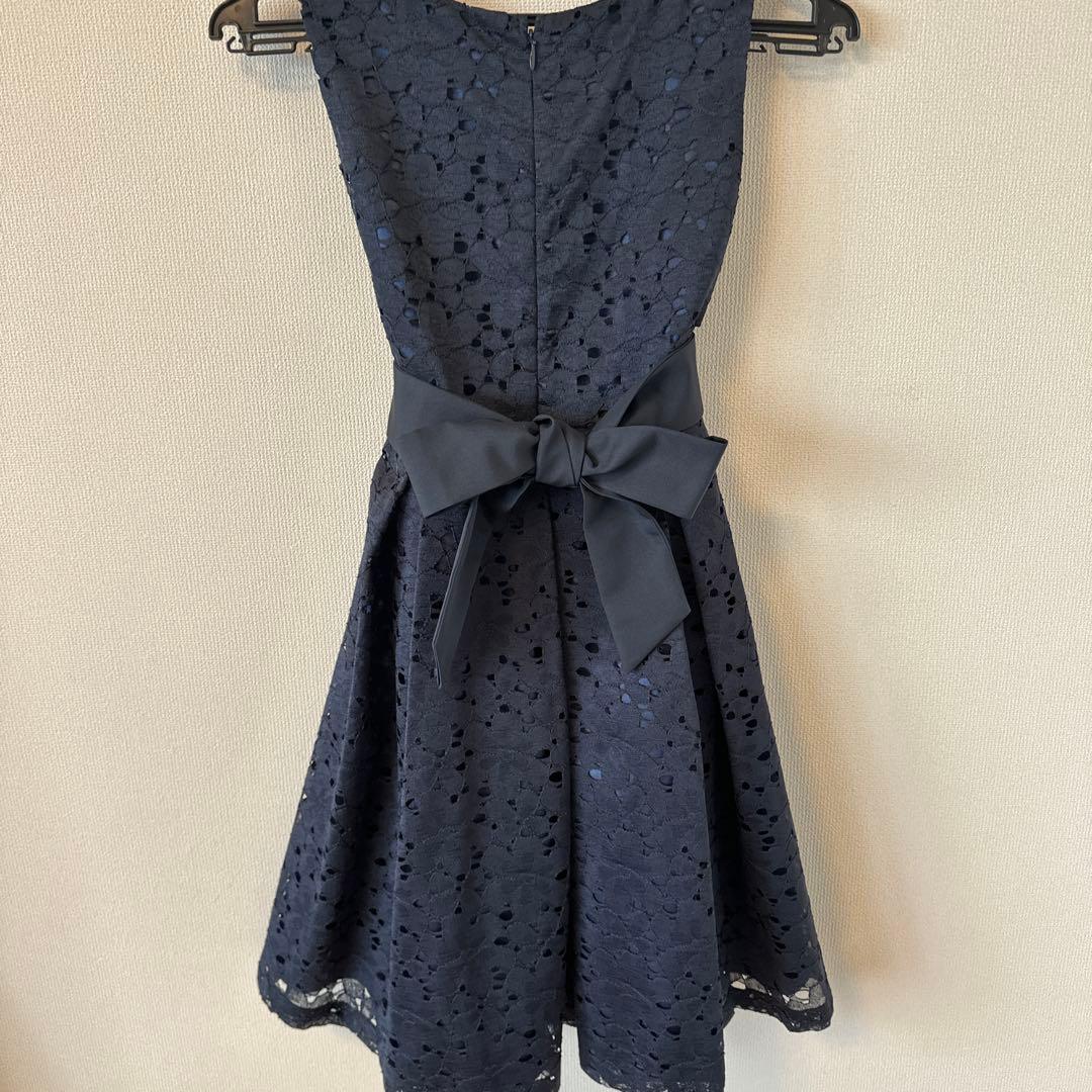 ♪pom ponette junior ポンポネット 総レースワンピース140