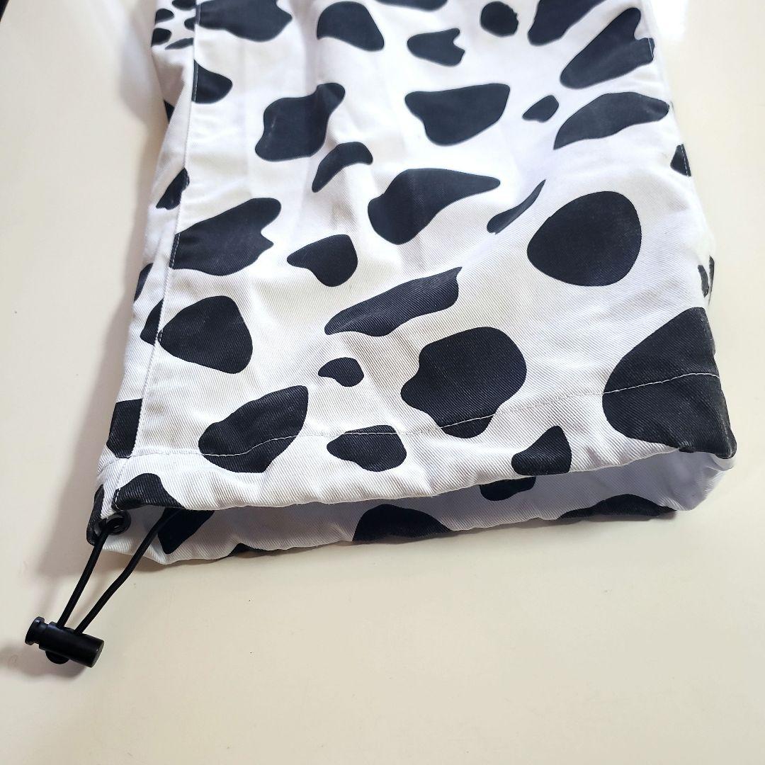 DUALISM × GALFY　ブーメランとダルメシアンのカーゴパンツ　白　希少