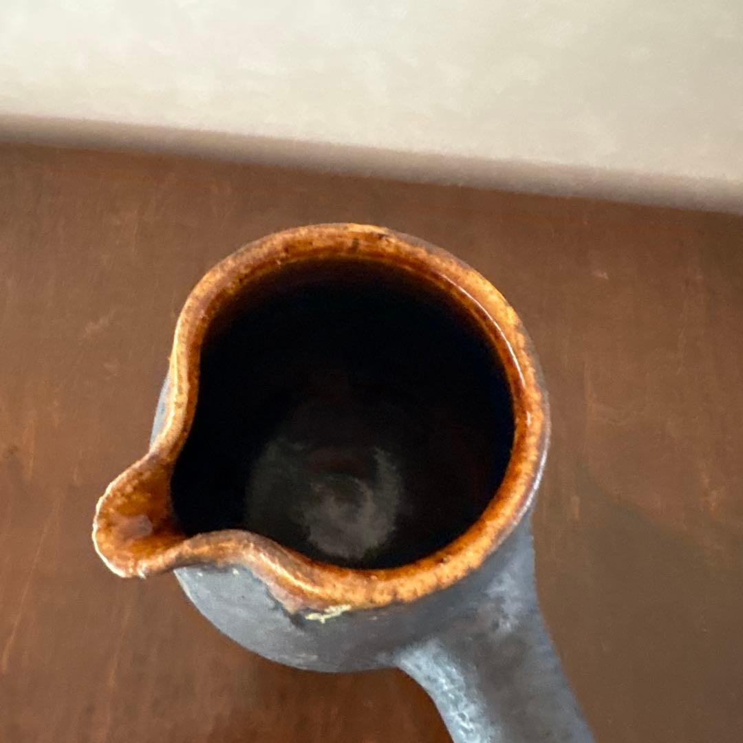 K*U様 岩井窯（山本教行）ミルク沸かしピッチャー