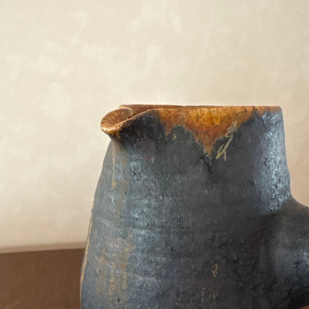 K*U様 岩井窯（山本教行）ミルク沸かしピッチャー