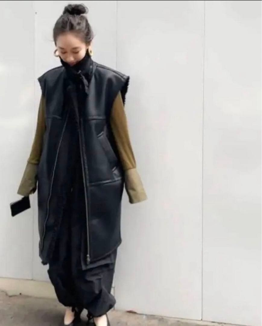 LA PEAU DE GEM】B-3ロングボアベスト