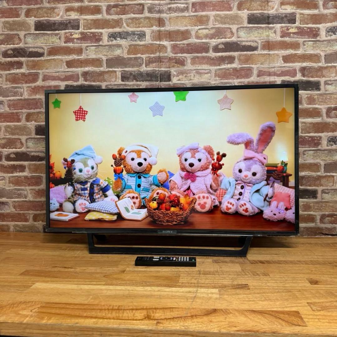 SONY 43V型 液晶テレビ BRAVIA KJ-43W730E 動画アプリ○