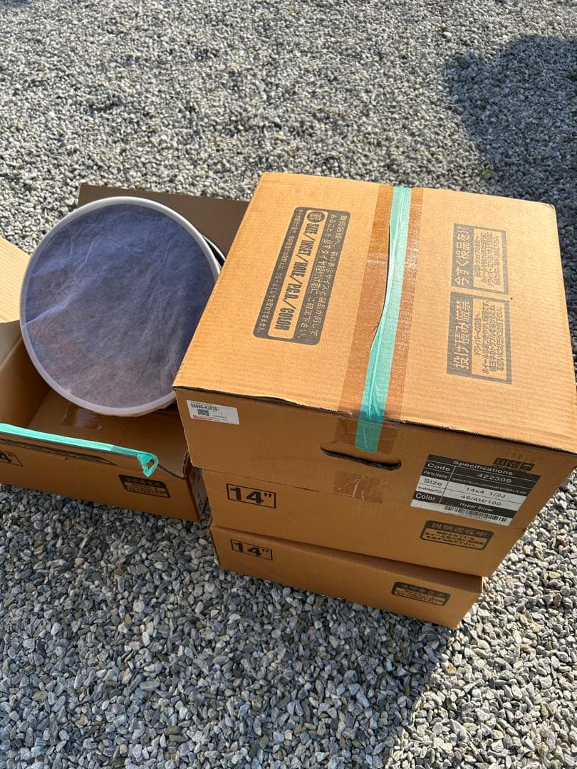 14インチホイール 4個　新品未使用　鉄チン