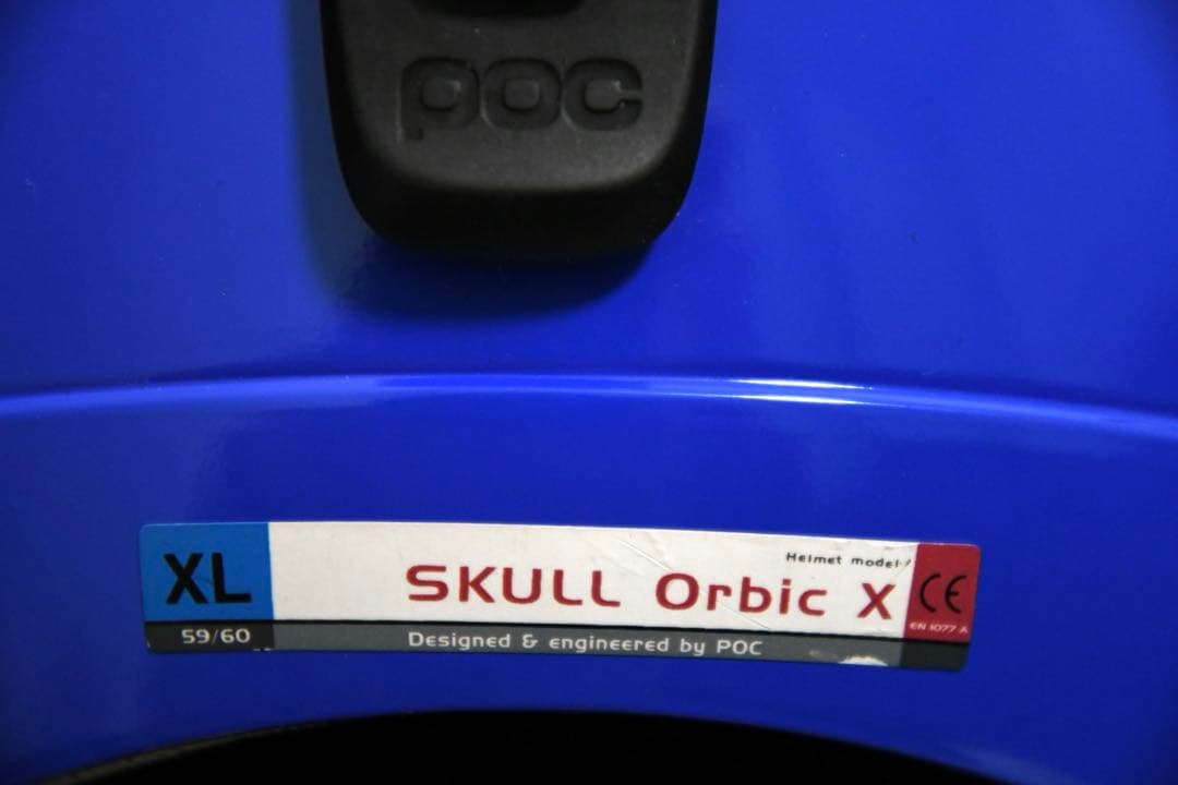 POC スキー用ヘルメット 青（FIS）