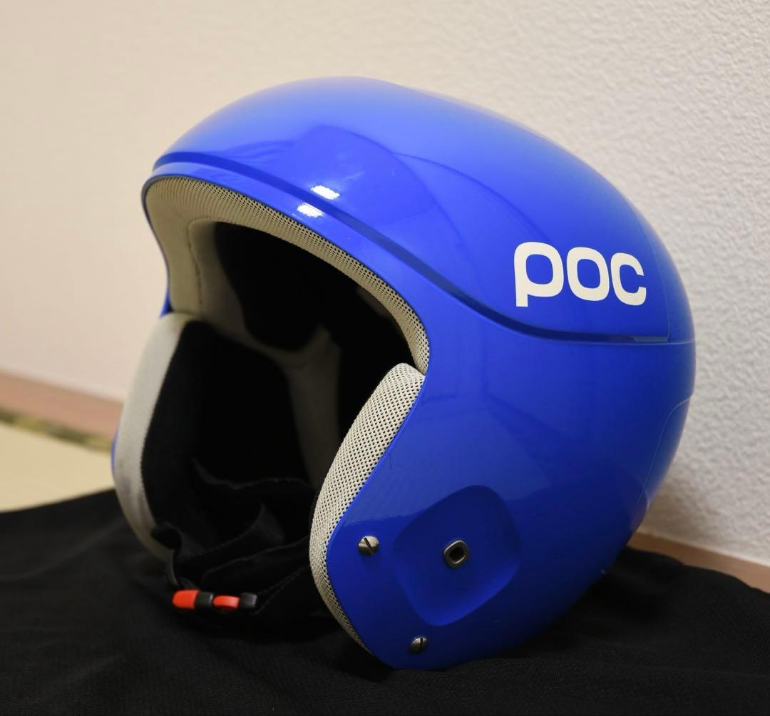 POC スキー用ヘルメット 青（FIS）