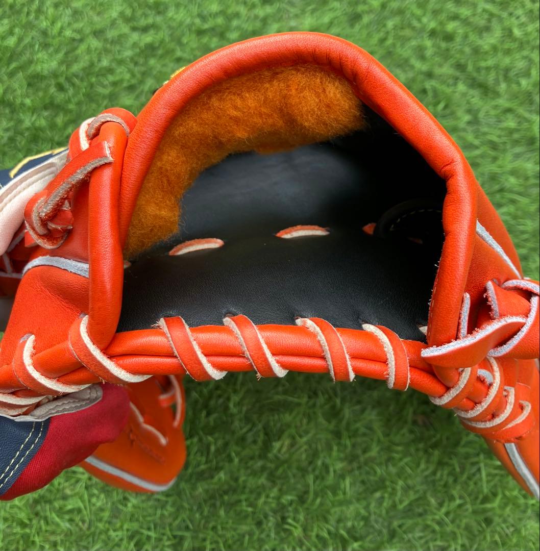 HAGA 新品 ミズノプロ　グローブ　日本製　硬式　フィンガーコアテクノロジー