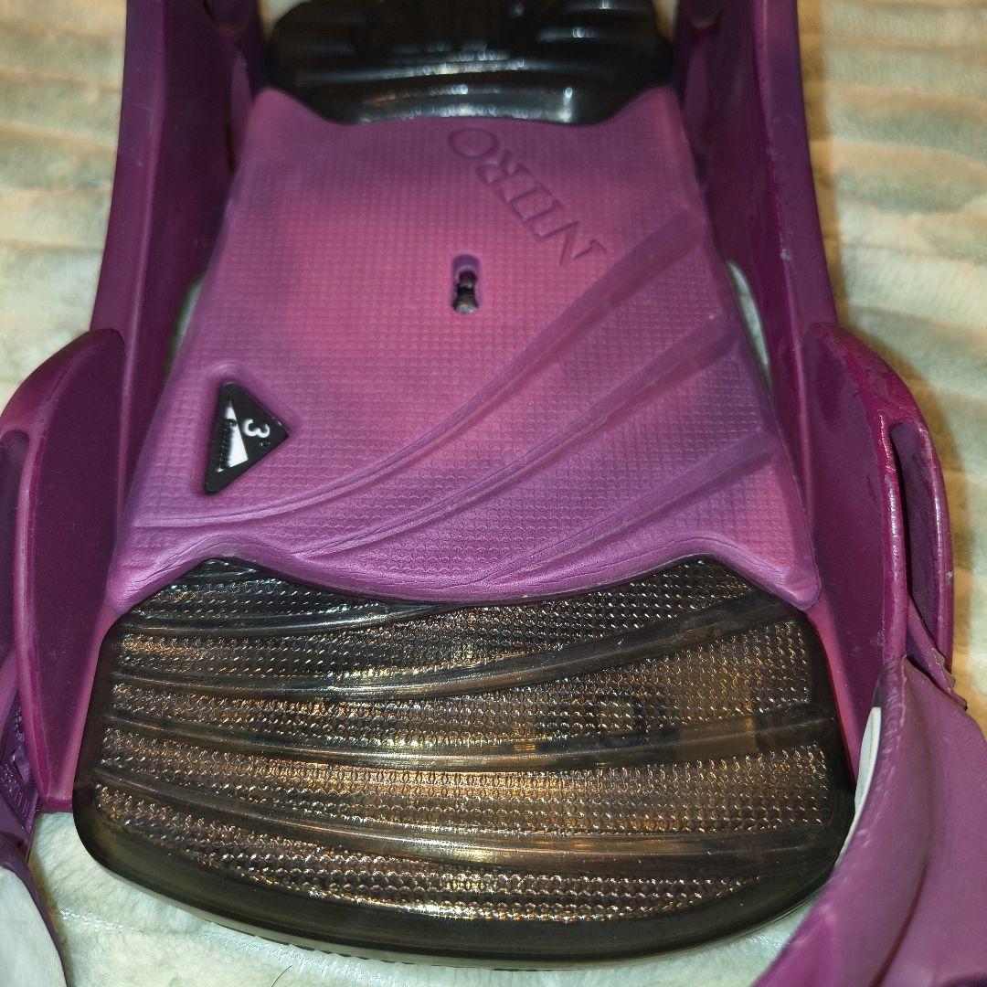 Nitro レディース ビンディング Poison 19-20 パープル