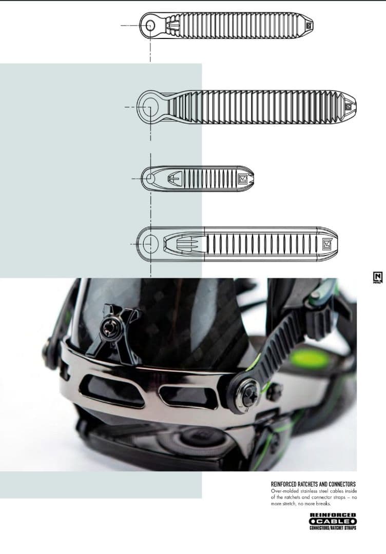 Nitro レディース ビンディング Poison 19-20 パープル