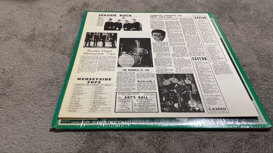 【LPレコード】【帯付】ザ・ビートルズ(1960~62)