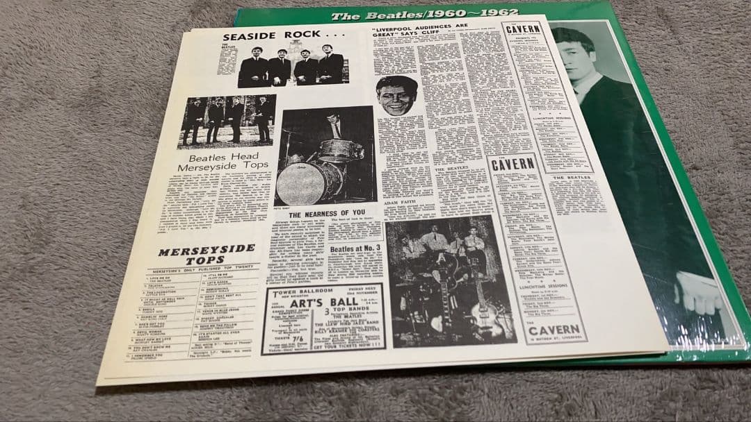 【LPレコード】【帯付】ザ・ビートルズ(1960~62)