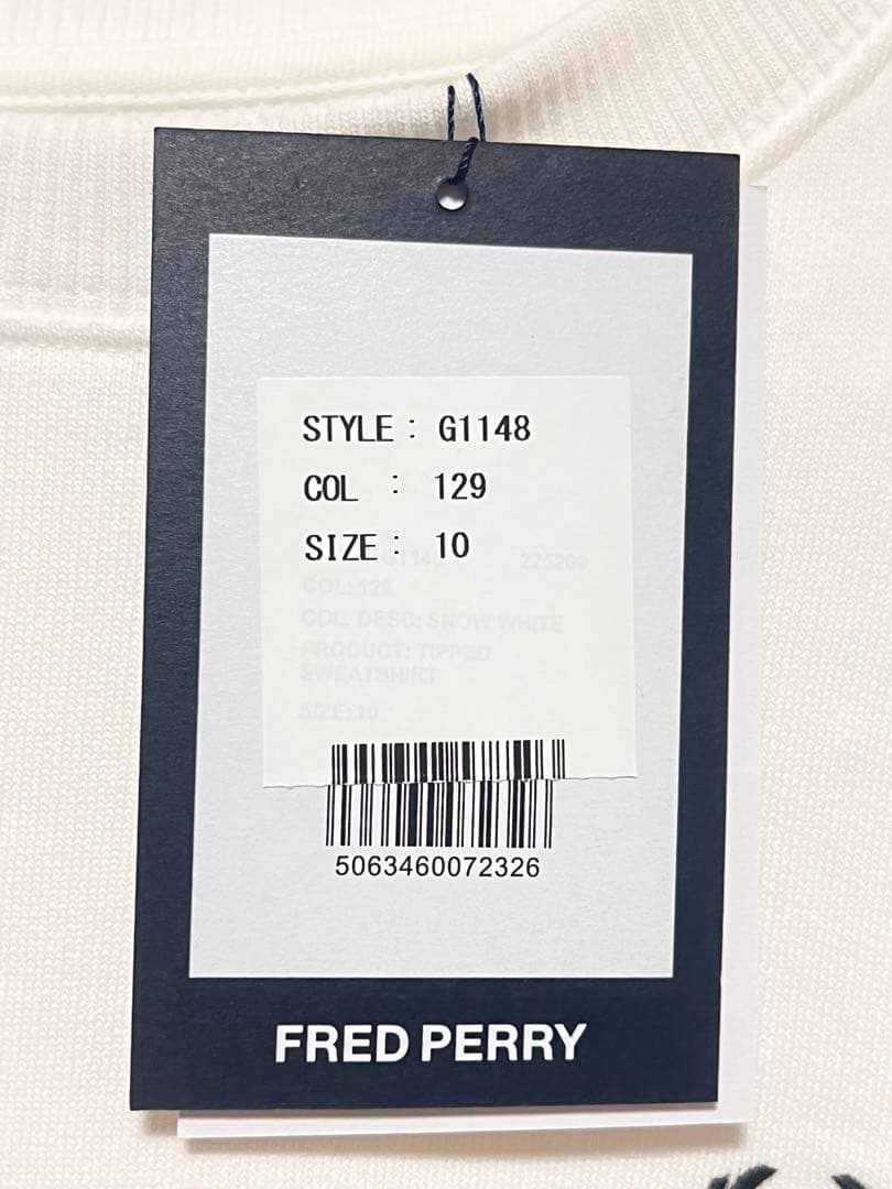 トップス FREDPERRY Tipped Sweatshirt