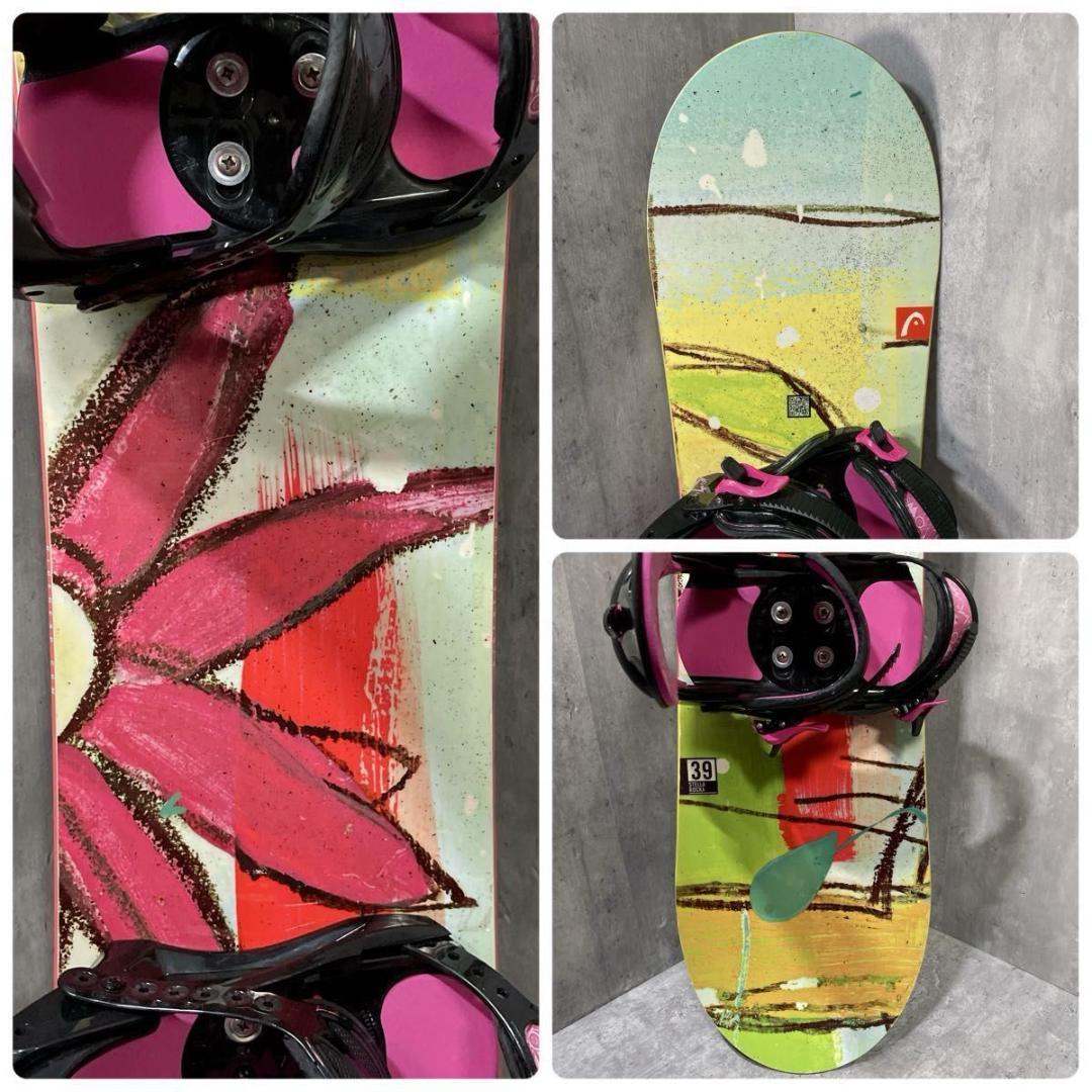 HEAD STELLA ROCKA 139cm スノボ 3点セット レディース
