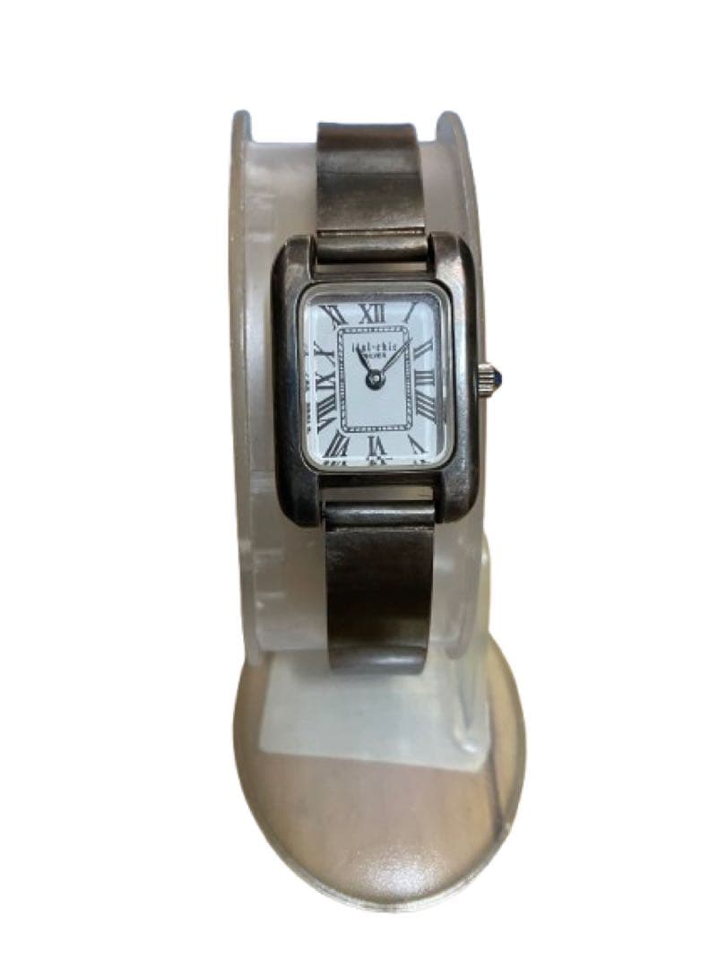 激レアデザイン【ital-chic】オールシルバー925 アンティーク腕時計